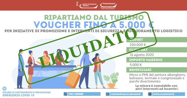 images Bandi “Turismo” e “Agricoltura”: altri 460mila euro erogati alle imprese dalla Camera di commercio di Catanzaro