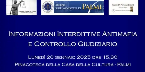 images “Informazioni interdittive antimafia e controllo giudiziario”, dibattito a Palmi