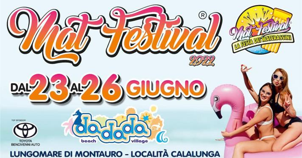 images Al Dadada Beach Village di Montauro torna il MAT Festival, la gara tra materassini più divertente di sempre