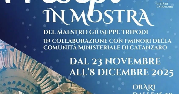 Catanzaro, domani ultimo giorno per vivere la magia dei Presepi al San Giovanni images Catanzaro, domani ultimo giorno per vivere la magia dei Presepi al San Giovanni