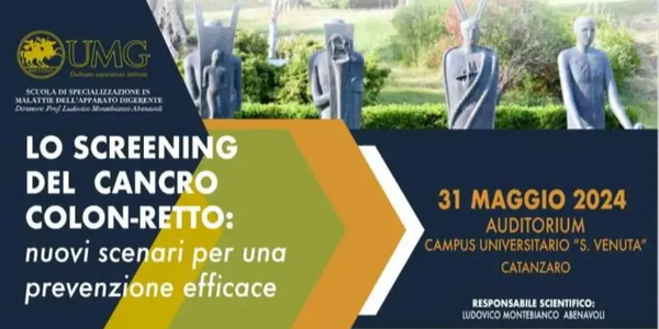 images UMG, venerdì 31 maggio il convegno di prevenzione “Screening del Cancro Colon-Retto" 