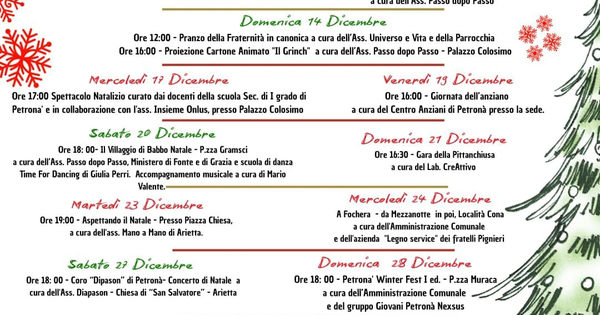 Il Natale a Petronà: un mese di eventi e tradizioni images Il Natale a Petronà: un mese di eventi e tradizioni