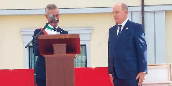 images Il Principe Alberto di Monaco in Calabria, ieri la straordinaria visita a Taurianova 