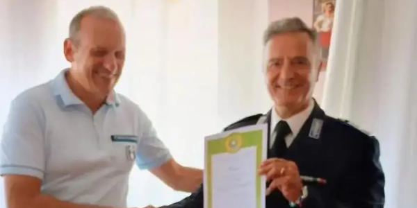 images Il sostituto Commissario Giacinto Longo lascia la Polizia Penitenziaria dopo 40 anni di servizio