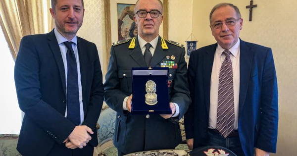 images La Camera di commercio accoglie il comandante provinciale della Guardia di Finanza di Catanzaro 