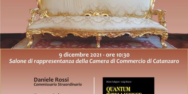 images “Quantum intelligence”: giovedì mattina la presentazione del libro alla Camera di Commercio di Catanzaro