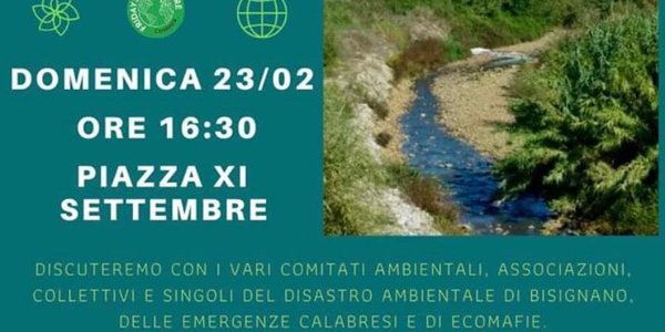 Ambiente, domenica a Cosenza l'assemblea di Fridays for future sul disastro ambientale di Bisignano images Ambiente, domenica a Cosenza l'assemblea di Fridays for future sul disastro ambientale di Bisignano