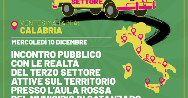 Il Viaggio nel Terzo Settore del PD arriva in Calabria per la sua ventesima tappa images Il Viaggio nel Terzo Settore del PD arriva in Calabria per la sua ventesima tappa