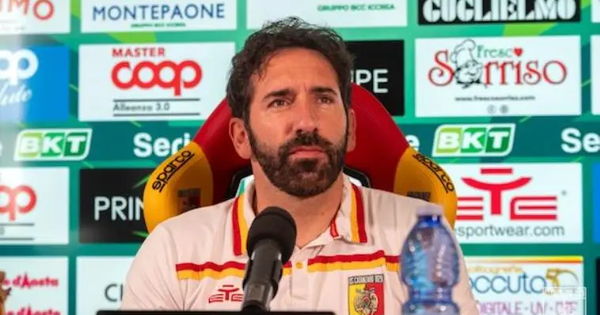 images Caserta prima della Salernitana: "Mi aspetto una reazione di rabbia agonistica dopo l'amarezza del derby"