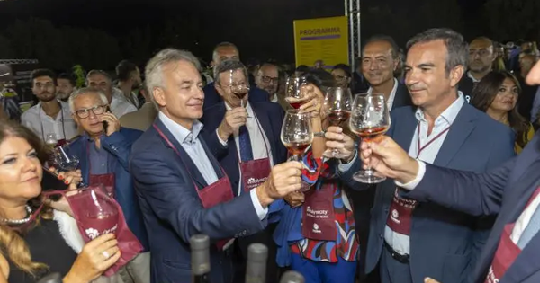 images In seimila per la prima giornata del Vinitaly and the city-Calabria in Wine