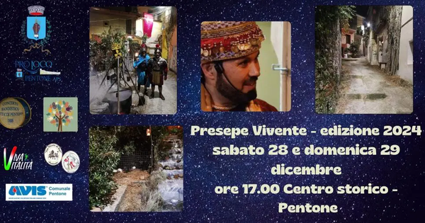 Il borgo di Pentone si mette in bella mostra con l’Edizione 2024 del Presepe vivente images Il borgo di Pentone si mette in bella mostra con l’Edizione 2024 del Presepe vivente