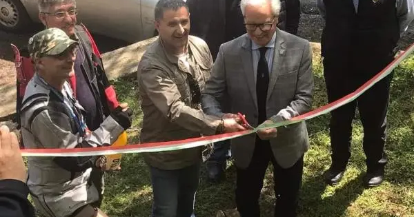 images Fagnano Castello, inaugurato il campo Fidasc Field target "Monte Caloria"