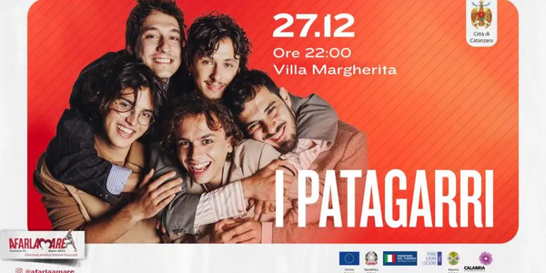 images A Farla Amare comincia tu, doppio appuntamento a Villa Margherita: stasera I Patagarri, domani Coca Puma 