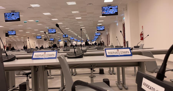 images Rinascita Scott. Intervista al fratello di Maria Chindamo in aula bunker,  la protesta degli avvocati 