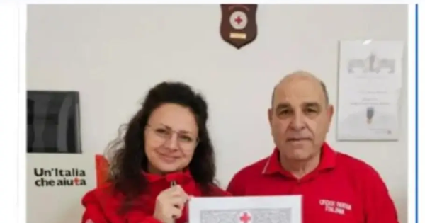 images Al volontario Salvatore Di Marzo è stato Conferito il Diploma di Benemerenza della Croce Rossa Italiana