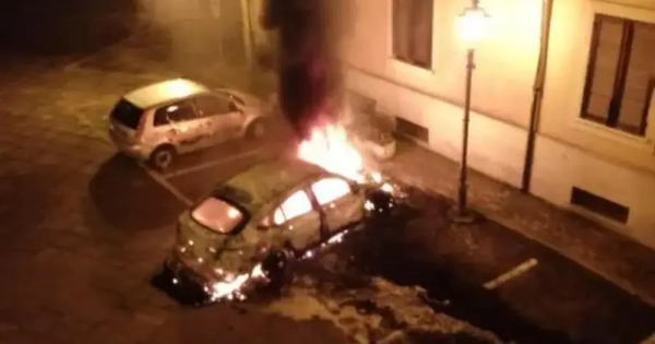 images Nelle carte dell'inchiesta Scolacium le auto bruciate a Squillace: anche quella di un giornalista