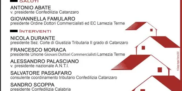 images “Imu e coniugi, dopo la sentenza della Consulta”: incontro formativo a Lamezia Terme 