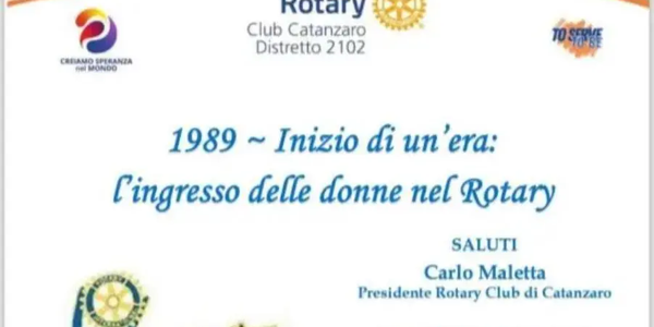 images Inclusione ed equità con le donne nel Rotary International: a Catanzaro Franca Previti De Pace