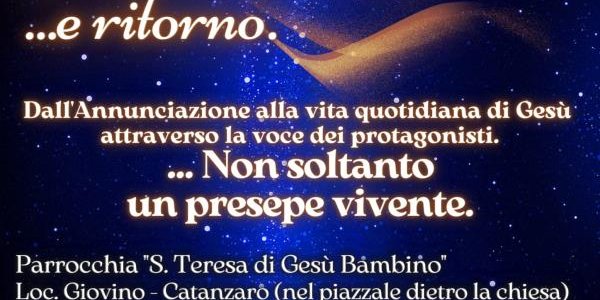 images Natale a Catanzaro, nella Parrocchia di Giovino non soltanto un presepe vivente