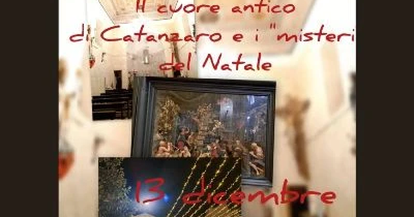 images Il 13 dicembre l’iniziativa natalizia di CulturAttiva: “Il cuore antico di Catanzaro e i misteri del Natale”