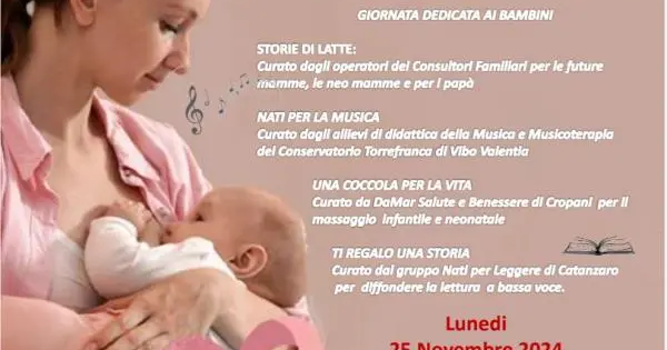 images Catanzaro, oggi l'iniziativa “La Culla dei sensi, giornata dedicata ai bambini”