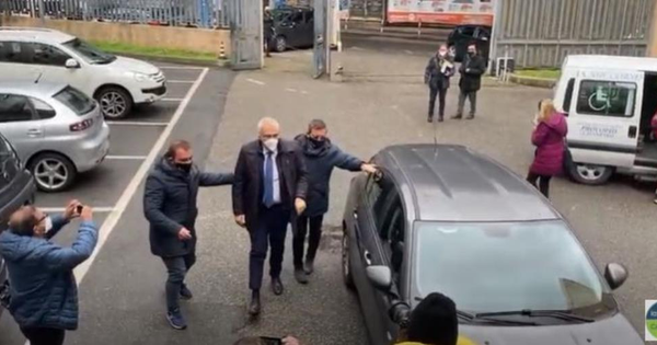 images Basso profilo. Francesco Talarico arriva in Tribunale per l’Interrogatorio di garanzia